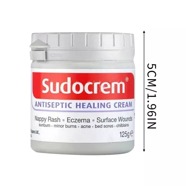 1/2 pieza crema curativa antiséptica Sudocrem 60 g 3