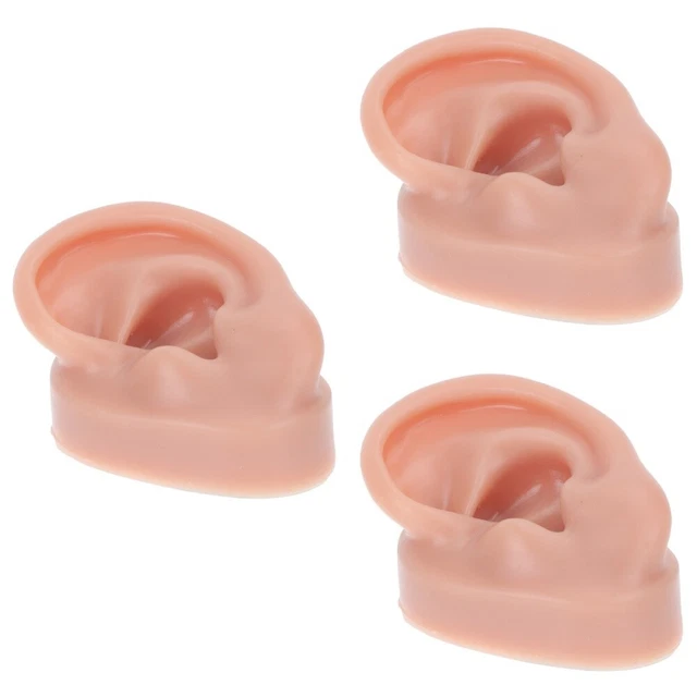 3 Pcs Modell Naht Haut Pad Menschliches Ohrmodell Werkzeug Teil