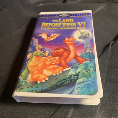 LAND BEFORE TIME VI: The Secret of Saurus Rock VHS 1998 Clamshell EUR 2