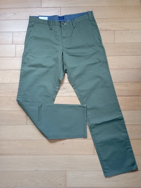 Pantalon Cargo Homme Scotch & Soda Beige Rayé - Tailles W30L34 / W33L34 (FR 40/43), Neuf Avec étiquettes
