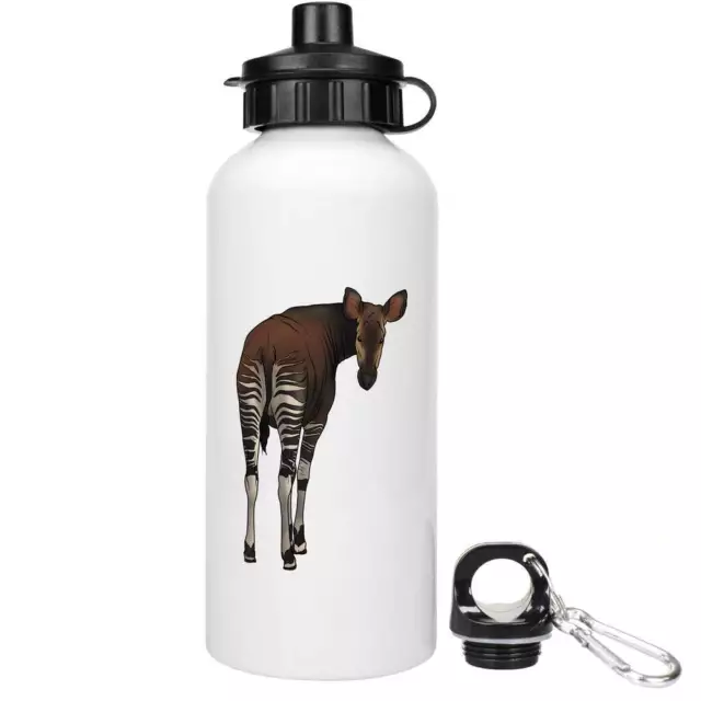 "Botellas de agua reutilizables ""Okapi mirando hacia atrás"" (WT046411)