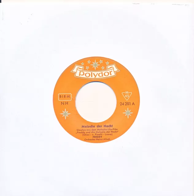 Melodie der Nacht - Freddy - Polydor 24281 - LC Single 7" Vinyl 196/22