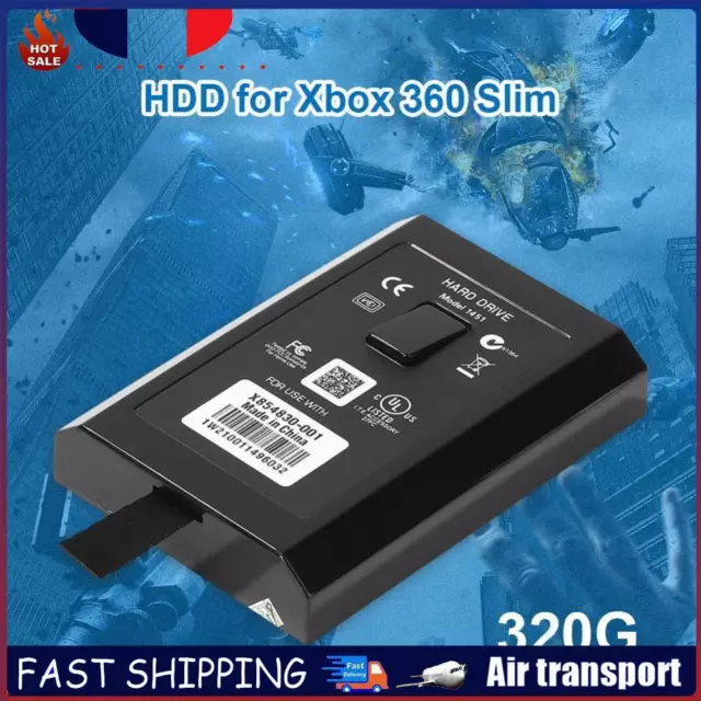 320GB Hard Drive Disk for Microsoft Xbox 360 Slim Game Console Internal HDD FR