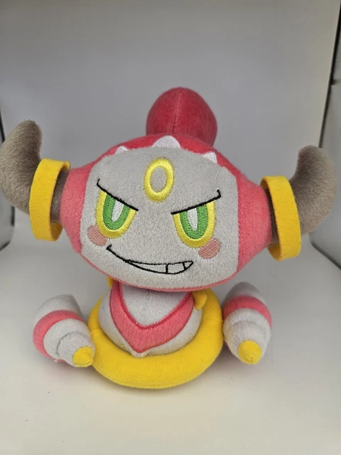 TOMY Pokémon Hoopa - 20cm - Plush Soft Stuffed Toy Pink Grey 2017