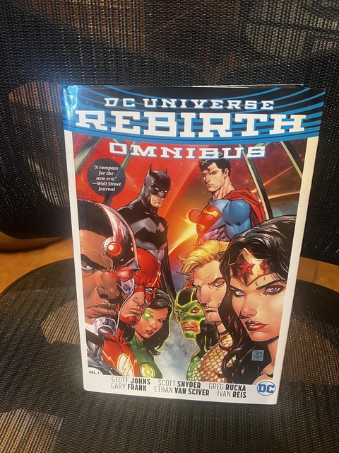DC UNIVERSE REBIRTH OMNIBUS Vol 1 by G. Johns, Snyder, Rucka (2016, Hardcover)