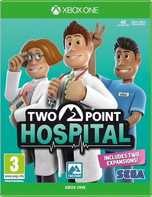 Two Point Hospital  Xbox One - Brand New And Sealed - Quick Free Postage