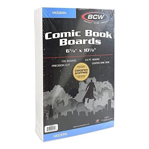 Modern Comic Backing Boards