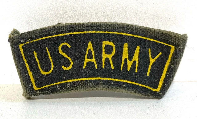 Écusson Tissu US Army – 7e Corps D'armée – Insigne Militaire Vintage – Occasion