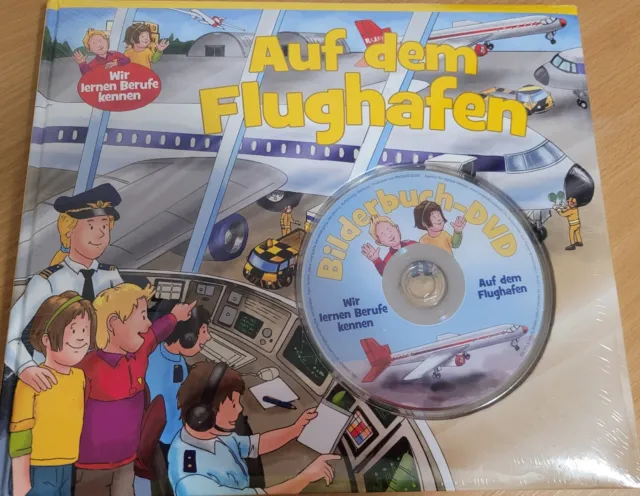 Hör mal (Soundbuch): Auf dem Flughafen, Kinderbuch mit DVD OVP & Neu