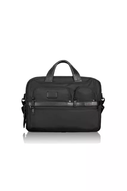 TUMI - Alpha 2 T-Pass Medium Screen Laptop Slim Brief Briefcase