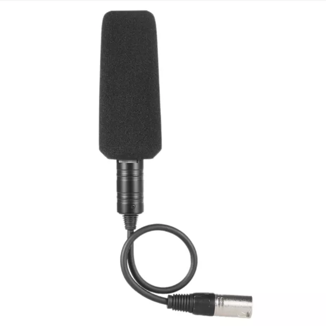 Shotgun DV Interview Mic Microphone Video Camera Camcorder XLR CableConfer.sh6