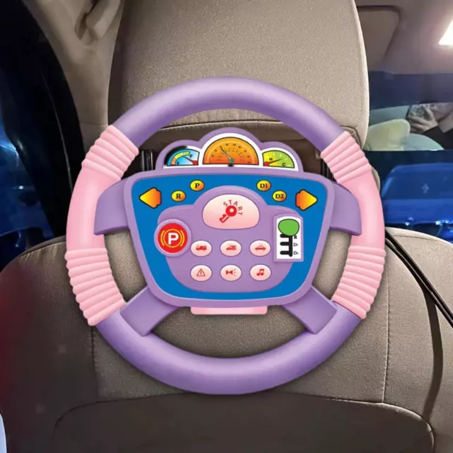 KINDER RÜCKSITZ LENKRAD Spielzeug Elektronischer Fahrer Auto Spiel Kinder S  E7R9 EUR 22,99 - PicClick DE