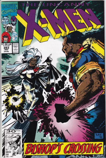 THE UNCANNY X-MEN Vol. 1 #283 Dezember 1991 MARVEL Comics - Trevor Fitzroy