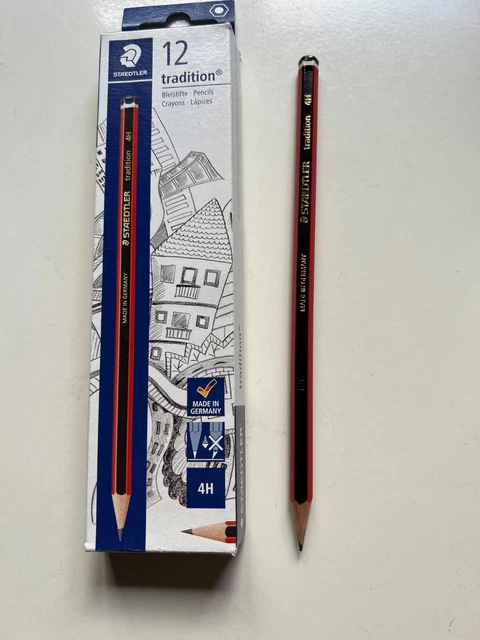 12 Lápices Dibujo Staedtler, Los Tamaños Más Populares – 6B 5B 4B 3B 2B