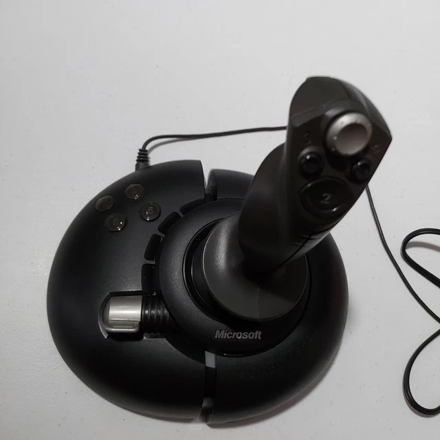 VTG MICROSOFT SIDEWINDER Force Feedback Pro Joystick Controller £21.76