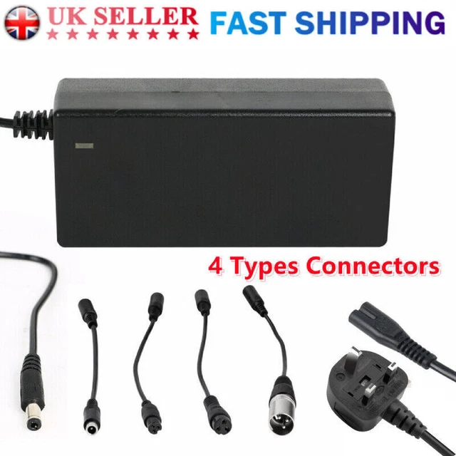 42V 2A ELECTRIC Scooter Charger for 36V Lithium Liion Battery Ebike