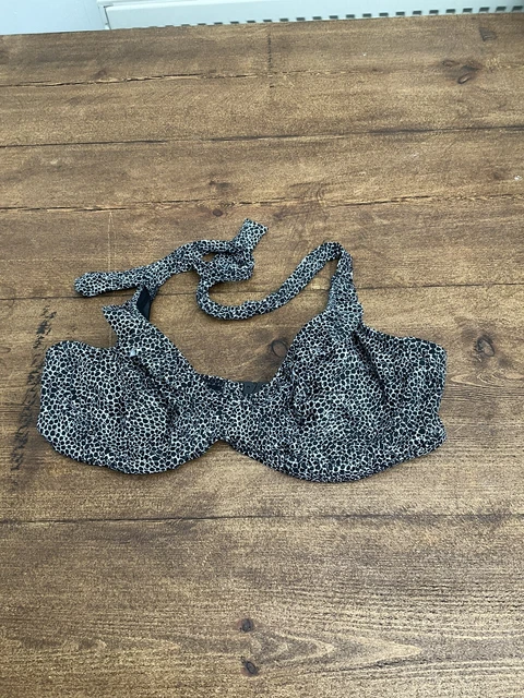 Freya Underwire Black Pattern Bikini Top Freya Underwire Black Pattern Bikini Top
