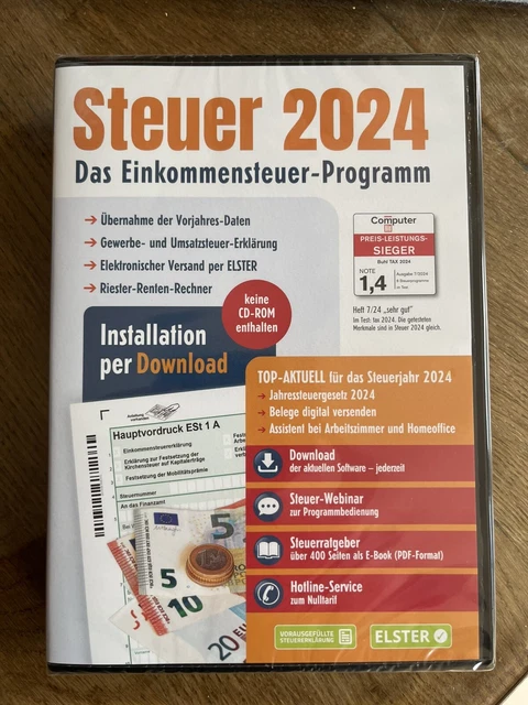 ALDI STEUER 2024 Einkommensteuer 2024 Jahressteuererklärung 2024 Buhl