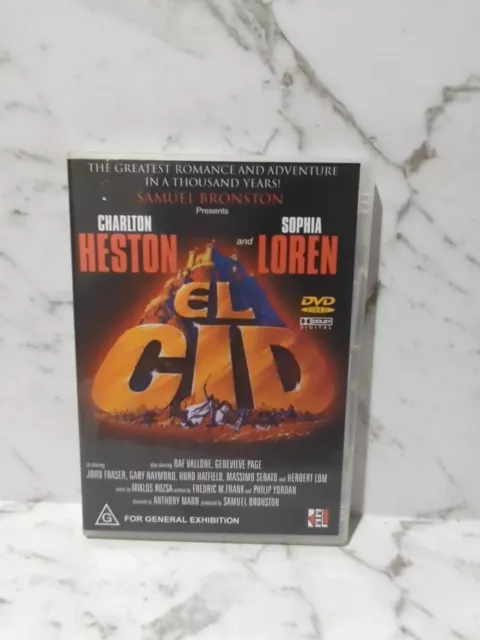 El Cid DVD - Charlton Heston Region 4
