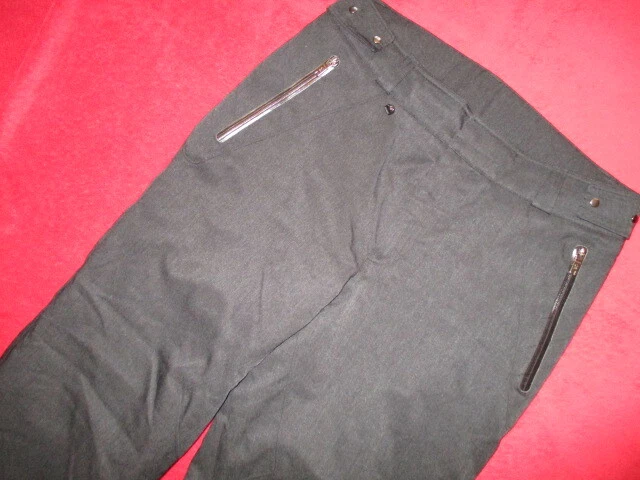 SPYDER Skihose /  anthrazit-schwarz / Gr. 42 / Damen / wind & wasserdicht