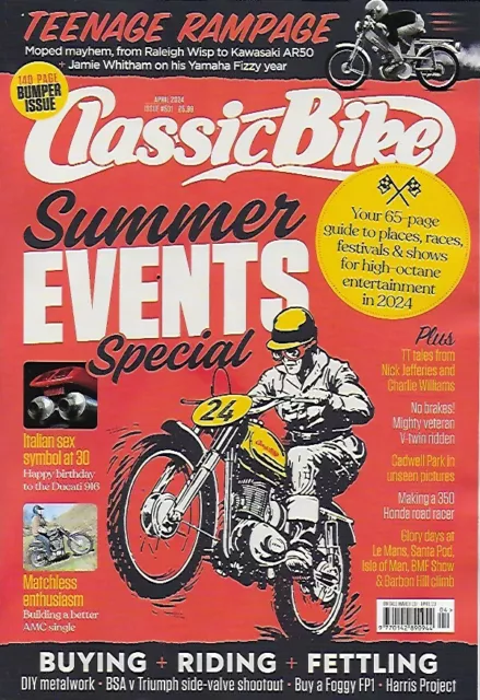 Classic Bike Magazine - Single Issue (Select Reqd Issue)*Post included