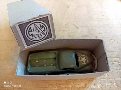 made in Italy Marchesini Marchesini AMB Bologna VINTAGE 1955 Camion militare in latta 