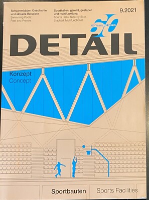 Detail Magazine Sports Facilities Halls Architecture Concept Design 9 21 13 67 Picclick Uk