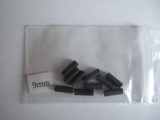 Hornby Dublo Wrenn replacement carbon brush 9mm long x qty 10
