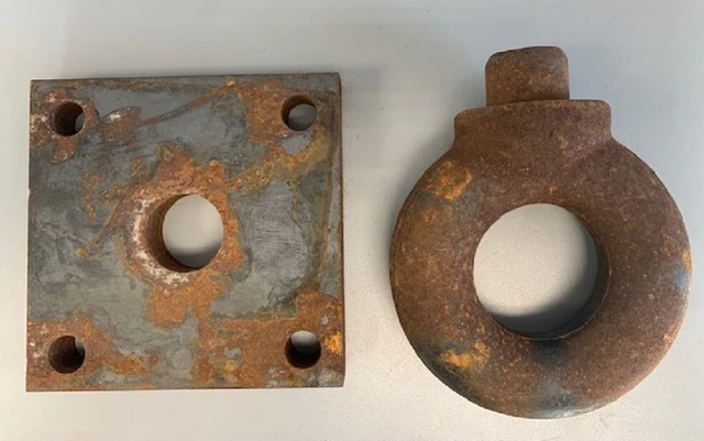 Lunette Ring / Tow Ring / Pintle Ring With Weld-On Plate