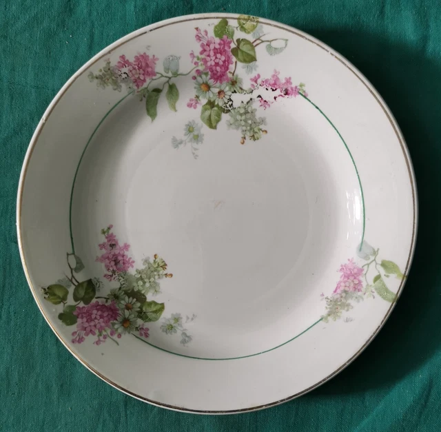 Piatto Pizza Napoli Green MamboCat - Porcellana 32cm Decorato Con Motivi Italiani - Foto 6