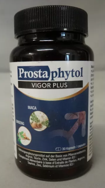 Helvilab - Prostaphytol Vigor Plus - Maca & Ginseng - 30 Gelules - 06/2025