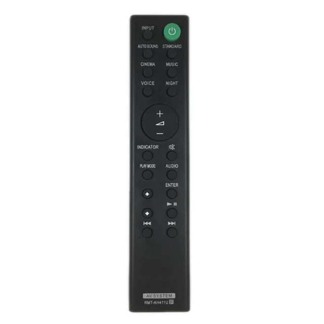 1X(RMT-AH411U Replacement Remote Control for Soundbar HT-S100F HT-SF150 K6P5)