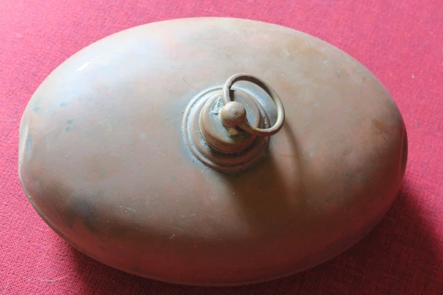 wärmflasche antik Bettflasche, Bettwärmer Kupfer Handarbeit