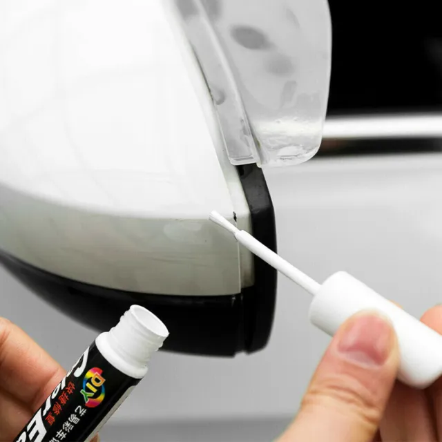 1Pc Car Paint Repair Pen Scratch Remover Touch Up Applicator Pen Accessory White