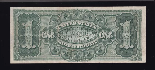 US 1886 $1 "Martha" Silver Certificate Ornate Back FR 217 VF-XF (591) 2