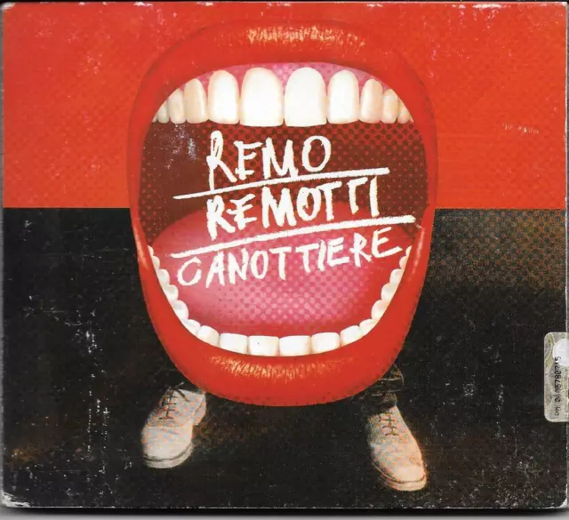 Remo Remotti - Raro Cd Fuori Catalogo " Canottiere "