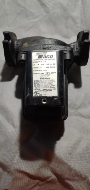 TACO 0014-F1 CIRC. PUMP used