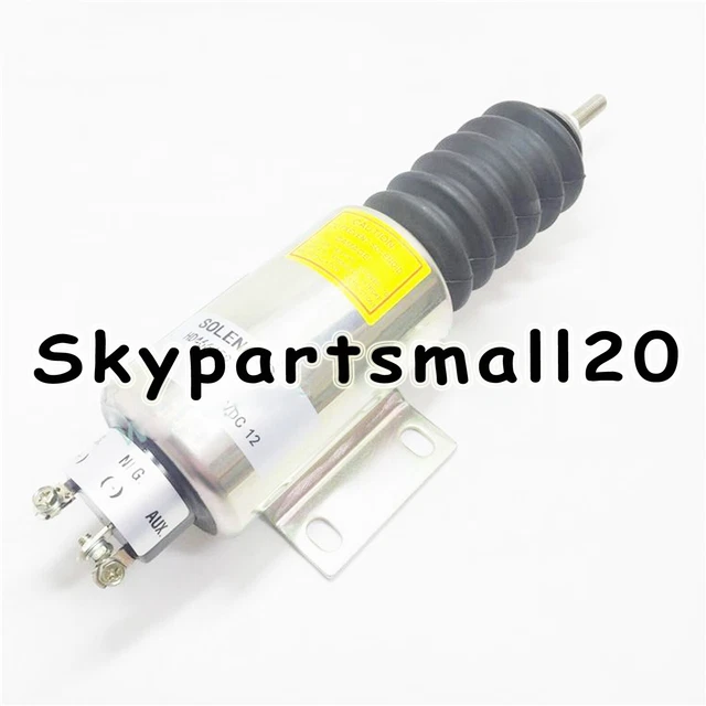 24V Fuel Shutoff Stop Solenoid Valve 2370-24E3U1B2S1A for Woodward 2300-1507