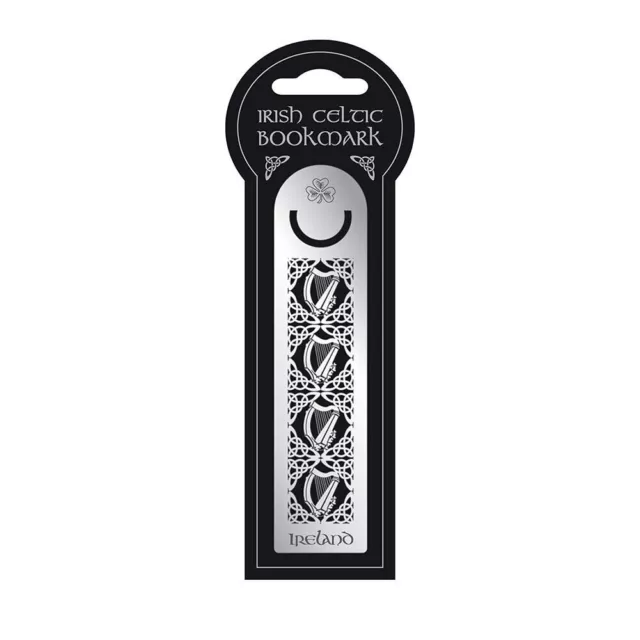 Irish Celtic Bookmark - Harp