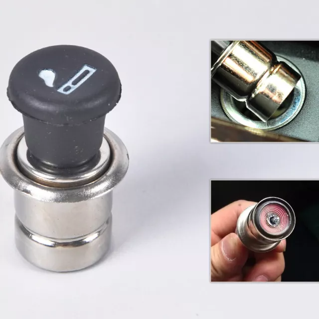 Universal Car Power Plug Socket Output 12V Automatic Cigarette Lighter Ignition