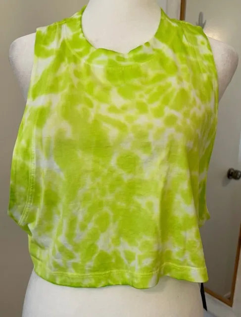 Women's Lululemon All Yours Crop Tank Top Tie Dye NWT Size: 6