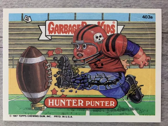 Garbage Pail Kids OS10 GPK 10th Series Hunter Punter Card 403a