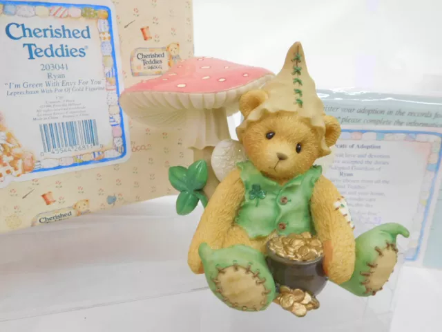 MES-51260	Cherished Teddies Ryan sehr guter Zustand mit Zertifikat