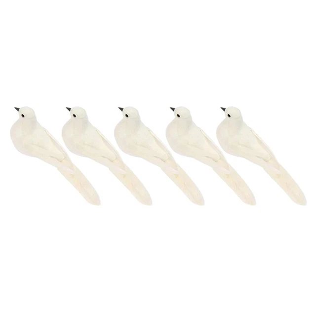 5 Stück handgefertigte Taube Garten Rasen Hinterhof Teich Home Decor Statue