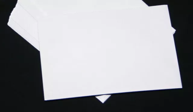50 Versandtaschen/Briefumschläge B5 weiß Haftklebend ohne Fenster 176x250 mm