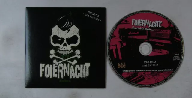 Foiernacht Foiernacht GER Adv Cardcover CD-Single 2012 Rare! Punk Oi