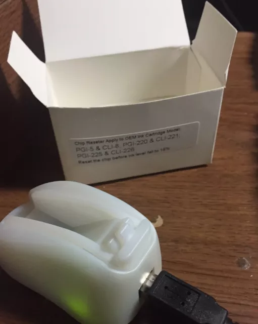 Chip Resetter for Canon PGI-5 and CLI-8 cartridges - USB Powered !!!