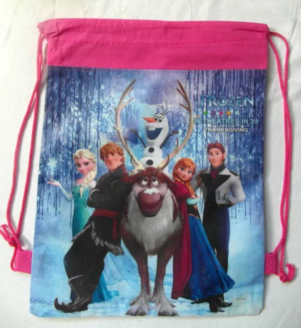 FROZEN Character Drawstring PE / Swimsuit / Shoe Bags