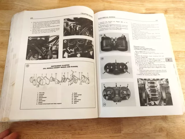 Clymer Bmw R-Series 1970-1994 Bower Twins Cycle Service Repair Maint Manual 1997