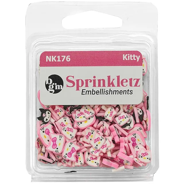 Buttons Galore Sprinkletz Embellishments 12g-Here Kitty BNK-176